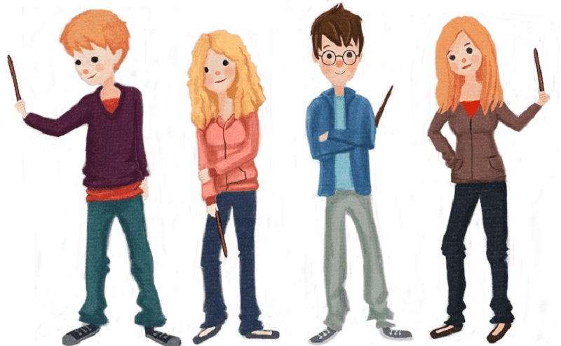 đồ họa raster phong cách chèn chất liệu