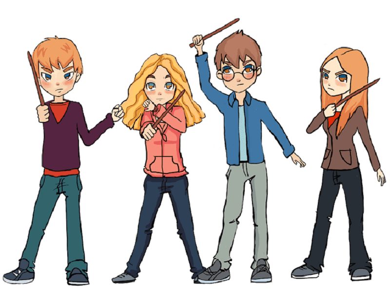 đồ họa raster manga