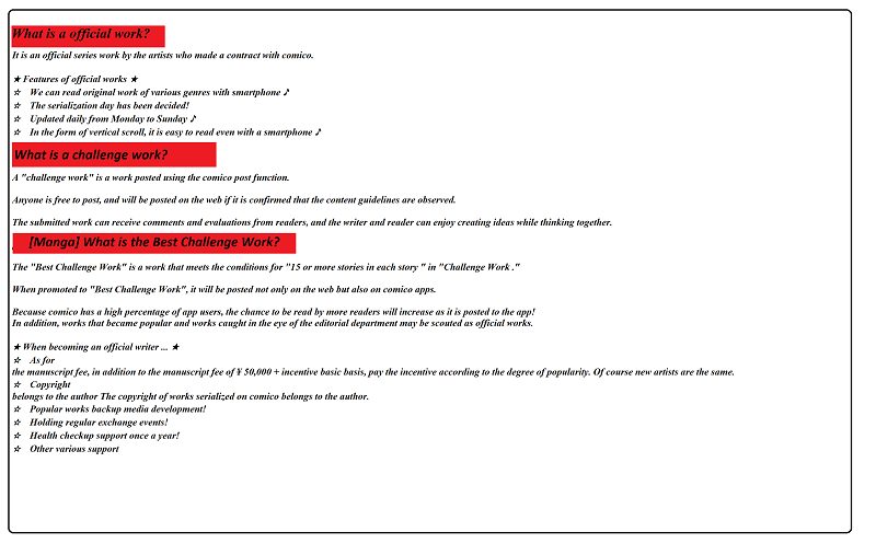 webtoon dưới góc nhìn so sánh- cách thăng hạng trên comico