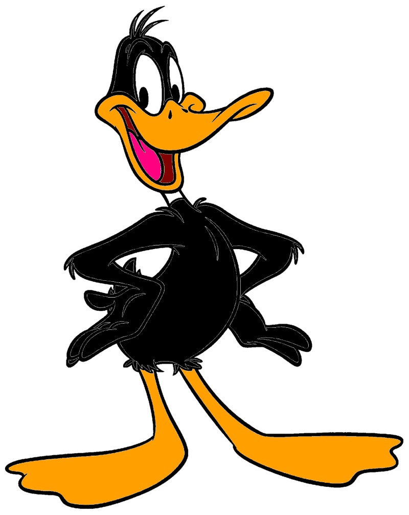 50 nhân vật họt hình nổi tiếng Daffy Duck
