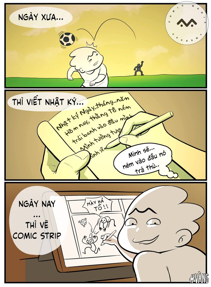 ứng dụng comic strp vào truyền thông