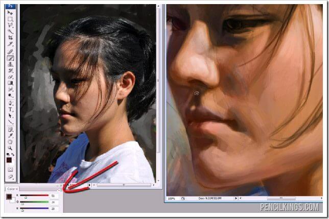 vẽ tranh kỹ thuật số