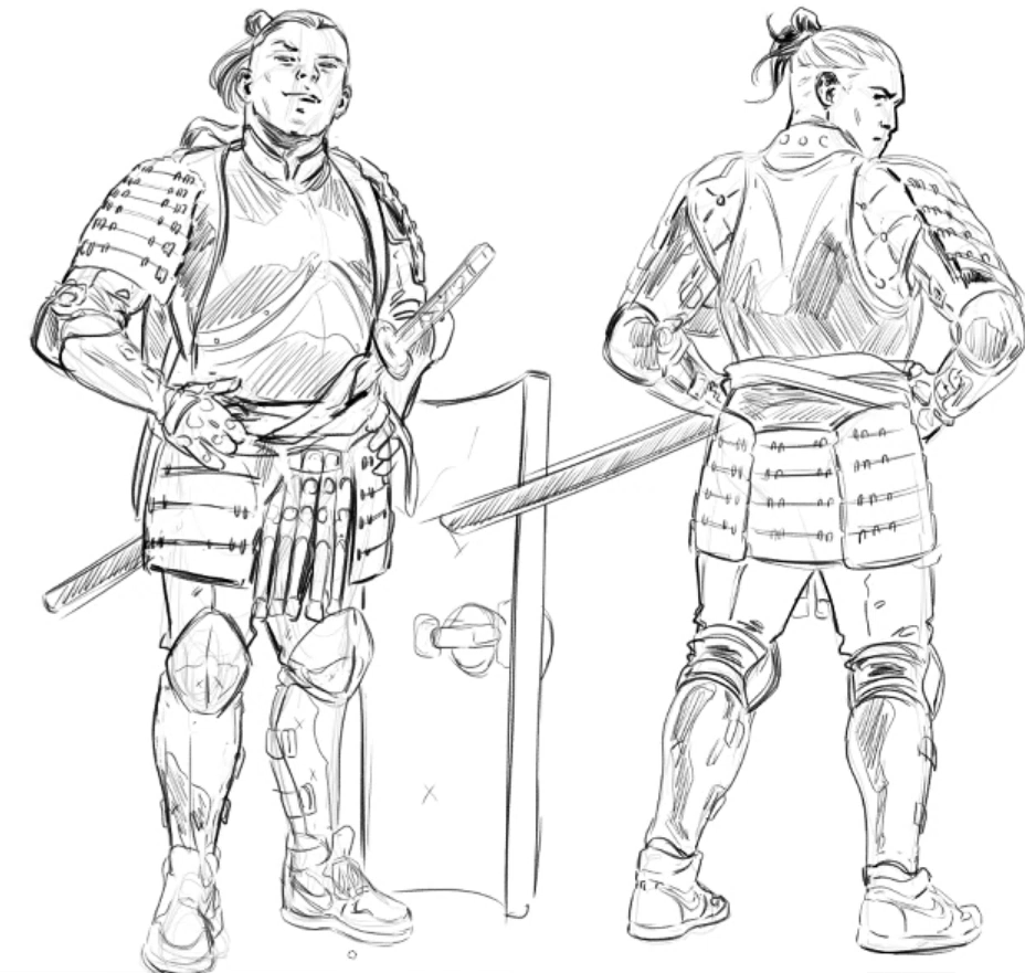 thiết kế nhân vật