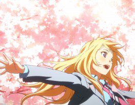 10 anime ra mắt năm 2015 bạn không nên bỏ qua Shigatsu wa Kimi no Uso