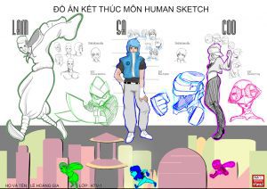 Đồ án Human Sketch - Lê Hoàng Gia - 2