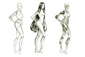 Đồ án Human Sketch Lê Thị Hồng Hạnh - Mị Châu 1