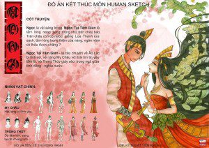 Đồ án Human Sketch Lê Thị Hồng Hạnh - bìa 1