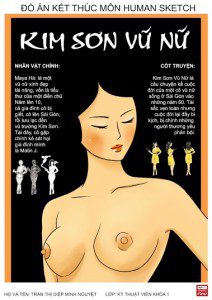 Đồ án Human Sketch - Diệp Thị Minh Nguyệt - bìa 1