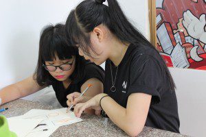 lớp dạy vẽ thiếu nhi