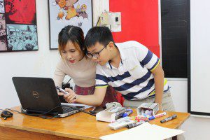 lớp vẽ thiếu nhi 2
