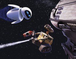 tình bạn trong phim hoạt hình Wall-E Pixar