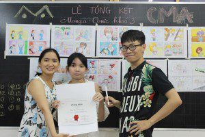 lớp dạy vẽ truyện tranh tại TPHCM