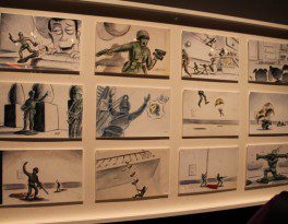 storyboard trong làm phim hoạt hình của Pixar