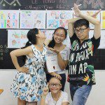 tổng kết lớp học vẽ truyện tranh tại TPHCM
