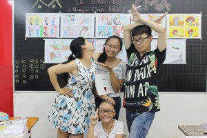 tổng kết lớp học vẽ truyện tranh tại TPHCM