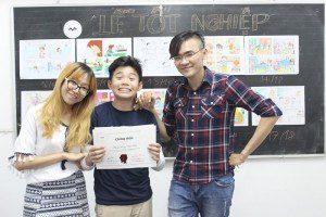 tổng kết lớp học vẽ truyện tranh tại TPHCM 4