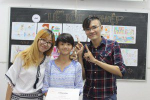 tổng kết lớp học vẽ truyện tranh tại TPHCM 8