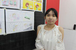 triển lãm cuối khóa lớp học vẽ truyện tranh cho bé 5