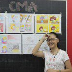 triển lãm cuối khóa lớp học vẽ truyện tranh cho bé ở TPHCM 5