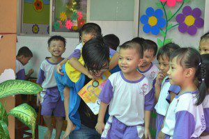 Viện Truyện tranh và Hoạt hình tại trường mầm non 1