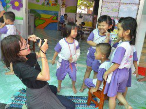 Viện Truyện tranh và Hoạt hình tại trường mầm non 2