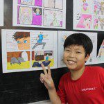 học vẽ truyện tranh thiếu nhi Hoàng Khôi