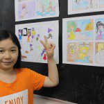 học vẽ truyện tranh thiếu nhi Thanh Thanh