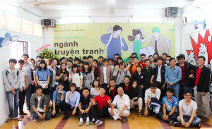 lễ khai giảng năm học và chào đón khóa 5 Viện Truyện tranh và Hoạt hình 5