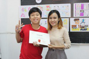 lớp học vẽ manga comics thiếu nhi Hoàng Khôi