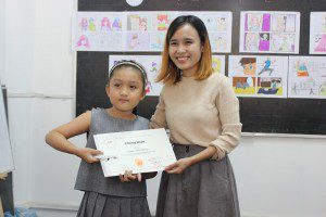 lớp học vẽ manga comics thiếu nhi Mai Phương