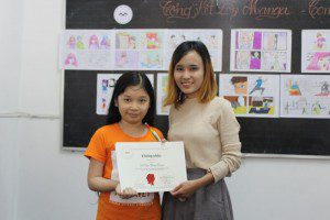 lớp học vẽ manga comics thiếu nhi Thanh Thanh