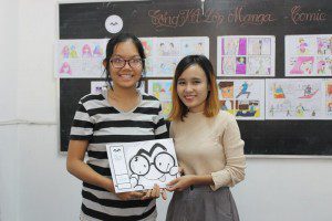 lớp học vẽ manga comics thiếu nhi Thủy Anh