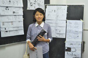 lớp học vẽ thiếu nhi manga comics nâng cao