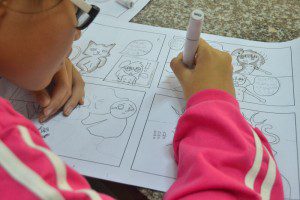 lớp học vẽ thiếu nhi manga nâng cao