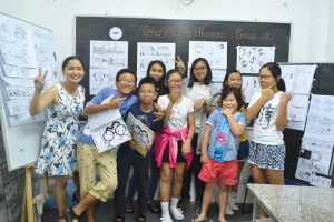 tổng kết lớp học vẽ thiếu nhi Manga nâng cao 1