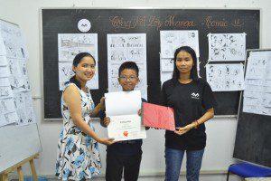tổng kết lớp học vẽ thiếu nhi Manga nâng cao 11