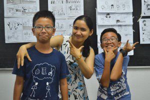 tổng kết lớp học vẽ thiếu nhi Manga nâng cao 5