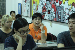 Du Bội Linh học viên lớp vẽ truyện tranh cấp tốc khóa 5