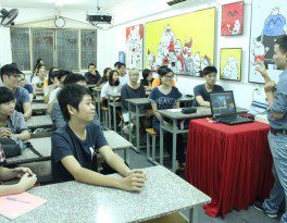 khai giảng lớp học vẽ truyện tranh cấp tốc khóa 5