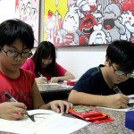 Lớp học vẽ truyện tranh căn bản ở TPHCM 4