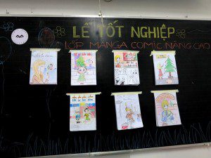 lớp học vẽ truyện tranh Manga Comics nâng cao 1