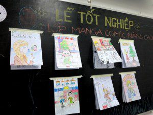 lớp học vẽ truyện tranh Manga Comics nâng cao