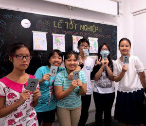 lớp học vẽ truyện tranh Manga Comics nâng cao 6