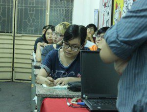 Quách Tố Châu học viên lớp học vẽ truyện tranh cấp tốc khóa 5