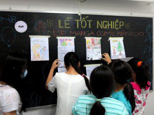 tổng kết lớp học vẽ truyện tranh Manga Comic nâng cao khóa 2 8