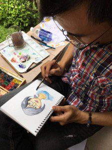 Viện Truyện tranh và Hoạt hình tại Ngày hội hoa hướng dương