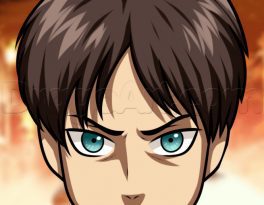 Học vẽ Eren trong Attack on Titan chỉ với 7 bước đơn giản