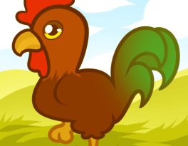 Choáng với cách vẽ chú gà trông cực đơn giản