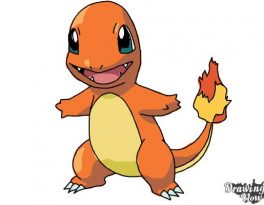 9 bước vẽ Pokemon Charmander thật dễ dàng 9
