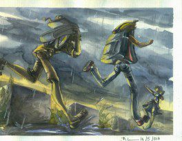 Thực tế Nam Du Watercolor Khương Thảo 24